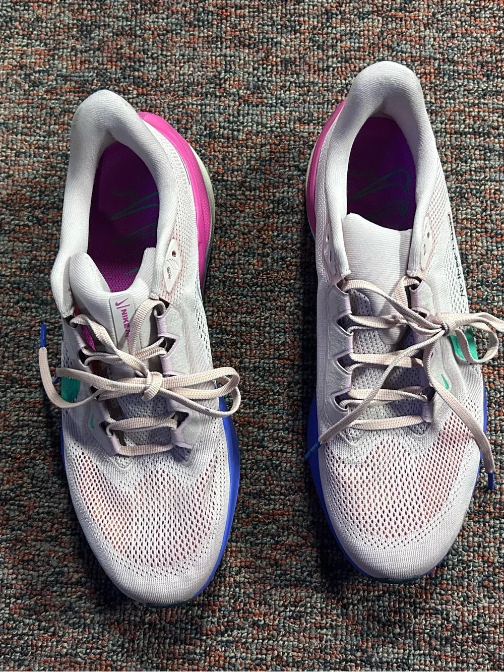 Nike Pegasus 41 Eliud Kipchoge Running Trainers Pink Multi US 10.5.